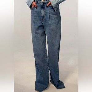 Zara pinched waist jean